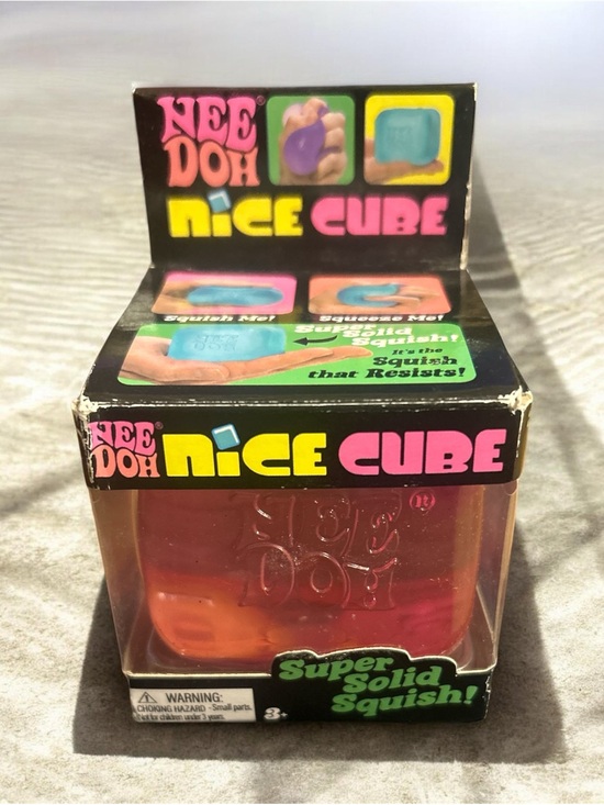 Other - NeeDoh Nice Cube Squishy Toy - Pink